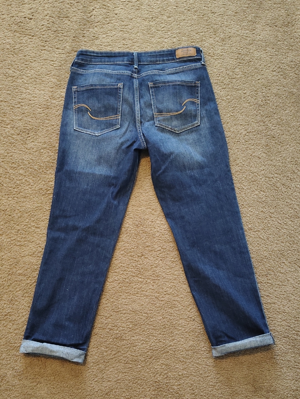 Signature by Levi Strauss Women's Medium Blue Boyfriend Jeans